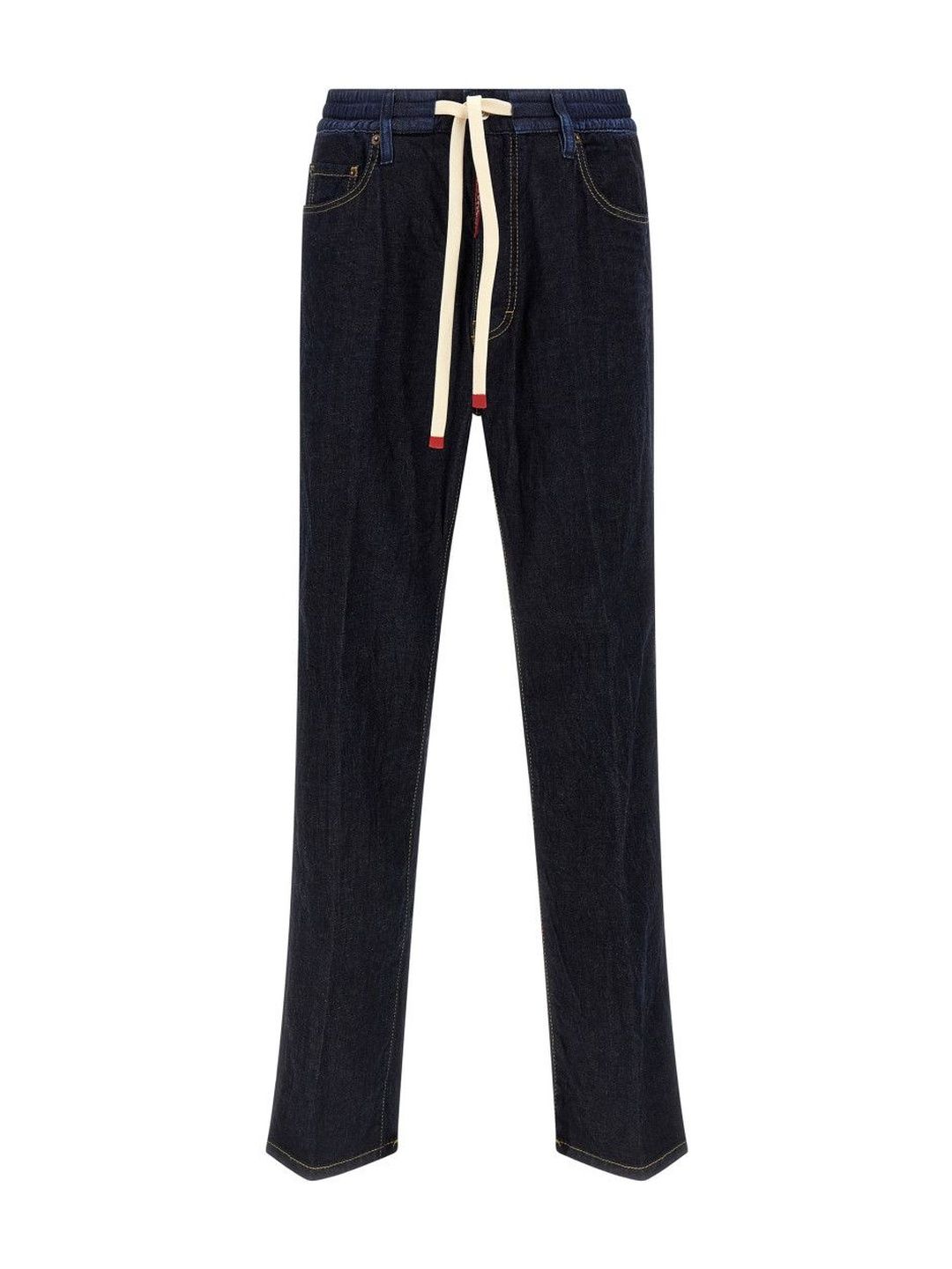 Dsquared2 Navy Blue Relaxed Fit Jeans-image-1