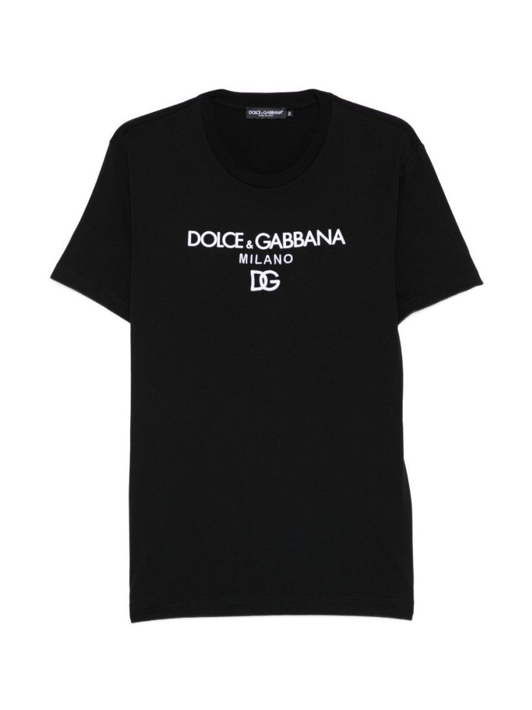 Dolce & Gabbana Black Round Neck Logo T-Shirt-picture-41