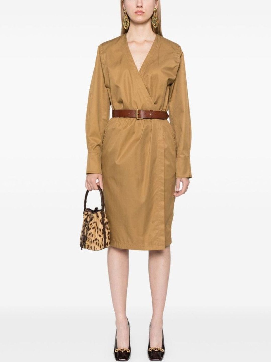 Saint Laurent Women Cotton Dresses-picture-36