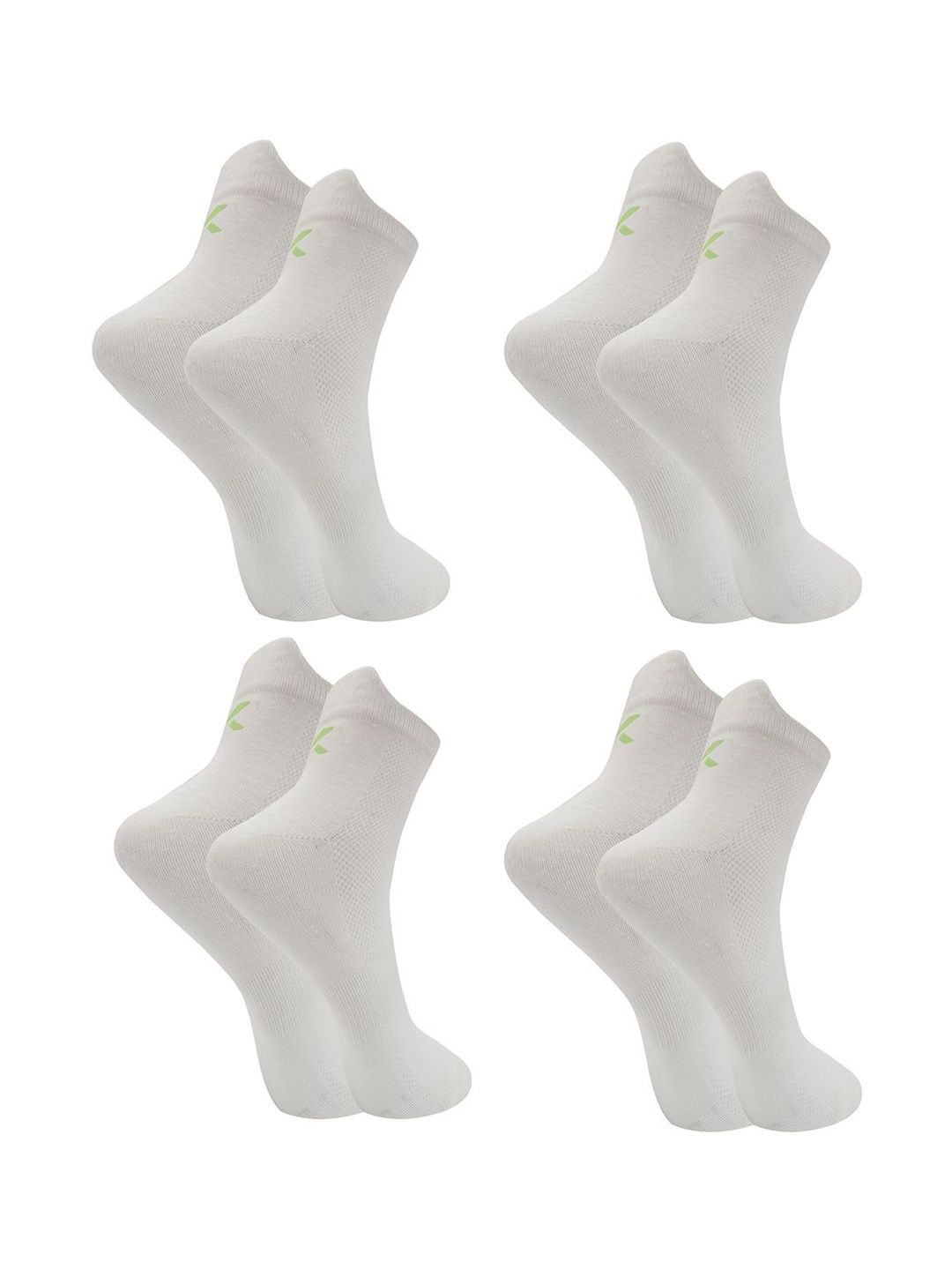 Xjarvis Women Pack of 4 Cotton Ankle Length Socks-picture-40