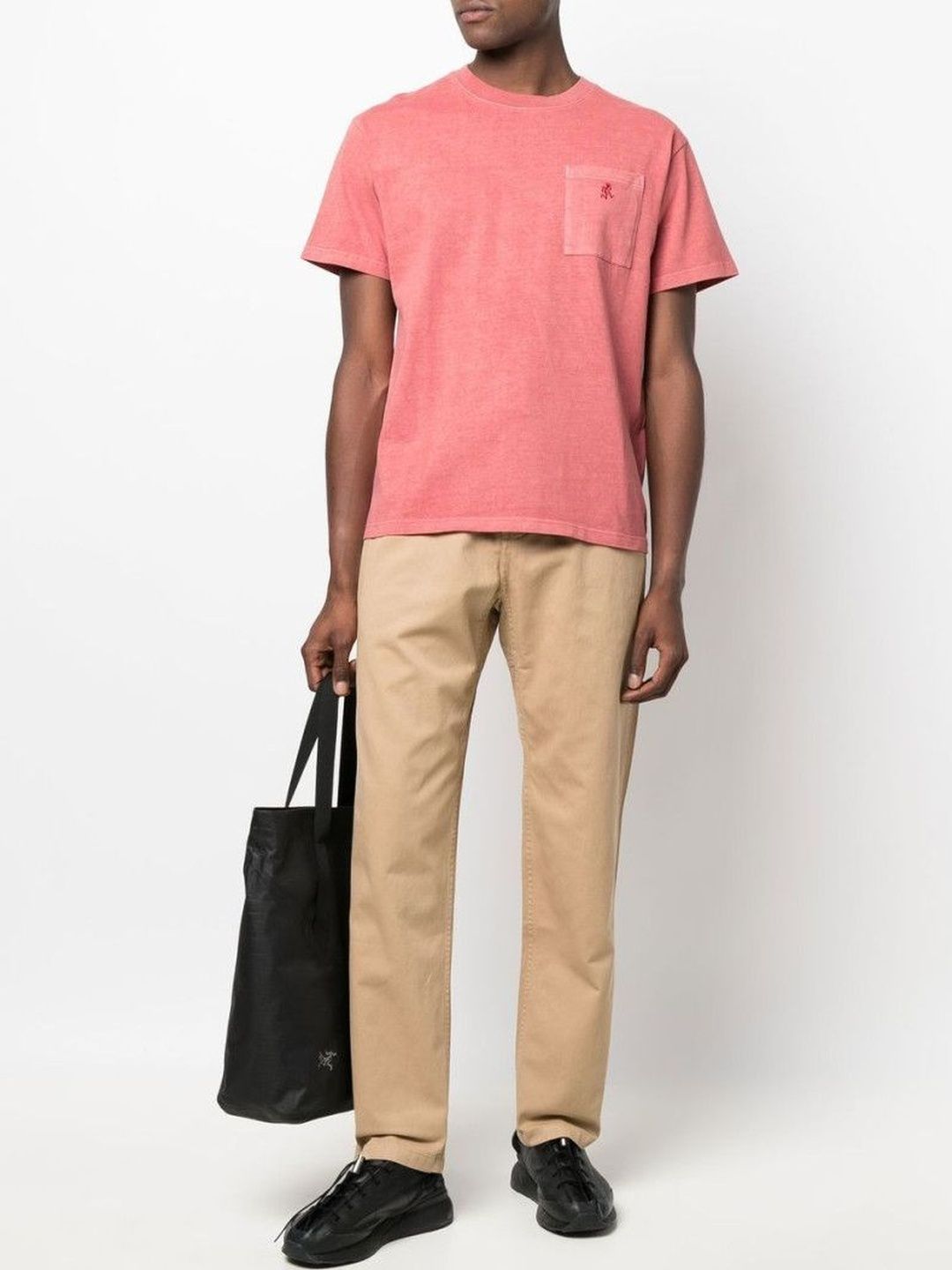 Gramicci Beige Cotton trousers-image-5
