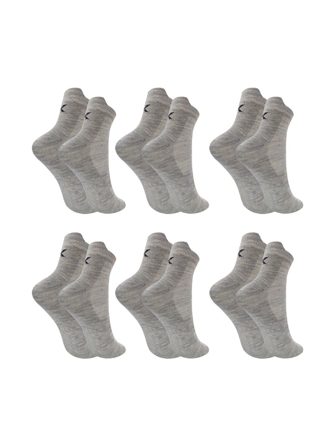 Xjarvis Women Pack of 6 Cotton Ankle Length Socks-picture-16