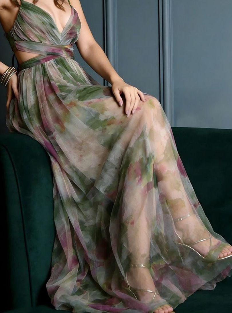 JC Mode Floral Print Maxi Dress view 2