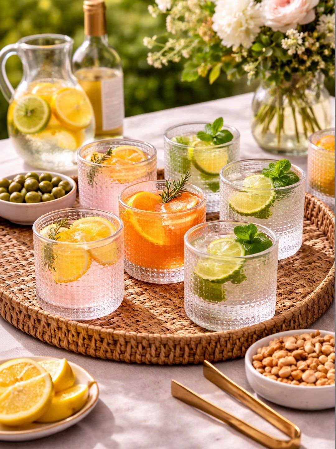 RUHANI HOMES Transparent 6 Dishwasher and Microwave Safe Glass Water Glass-image-49