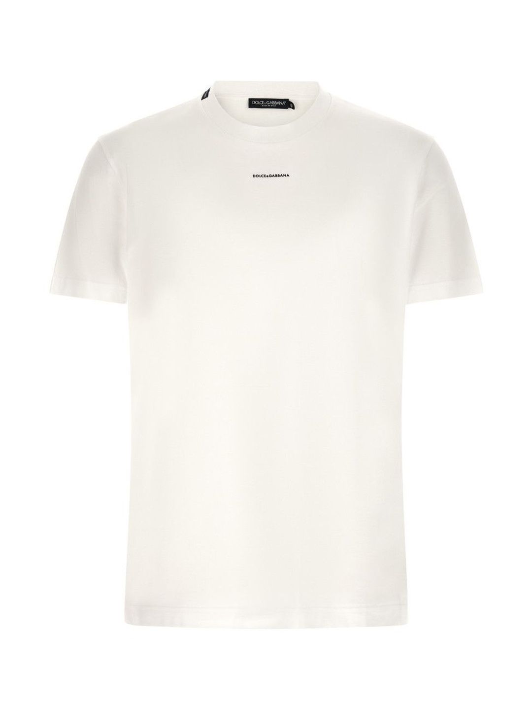 Dolce & Gabbana White Mini Logo T-Shirt-picture-13