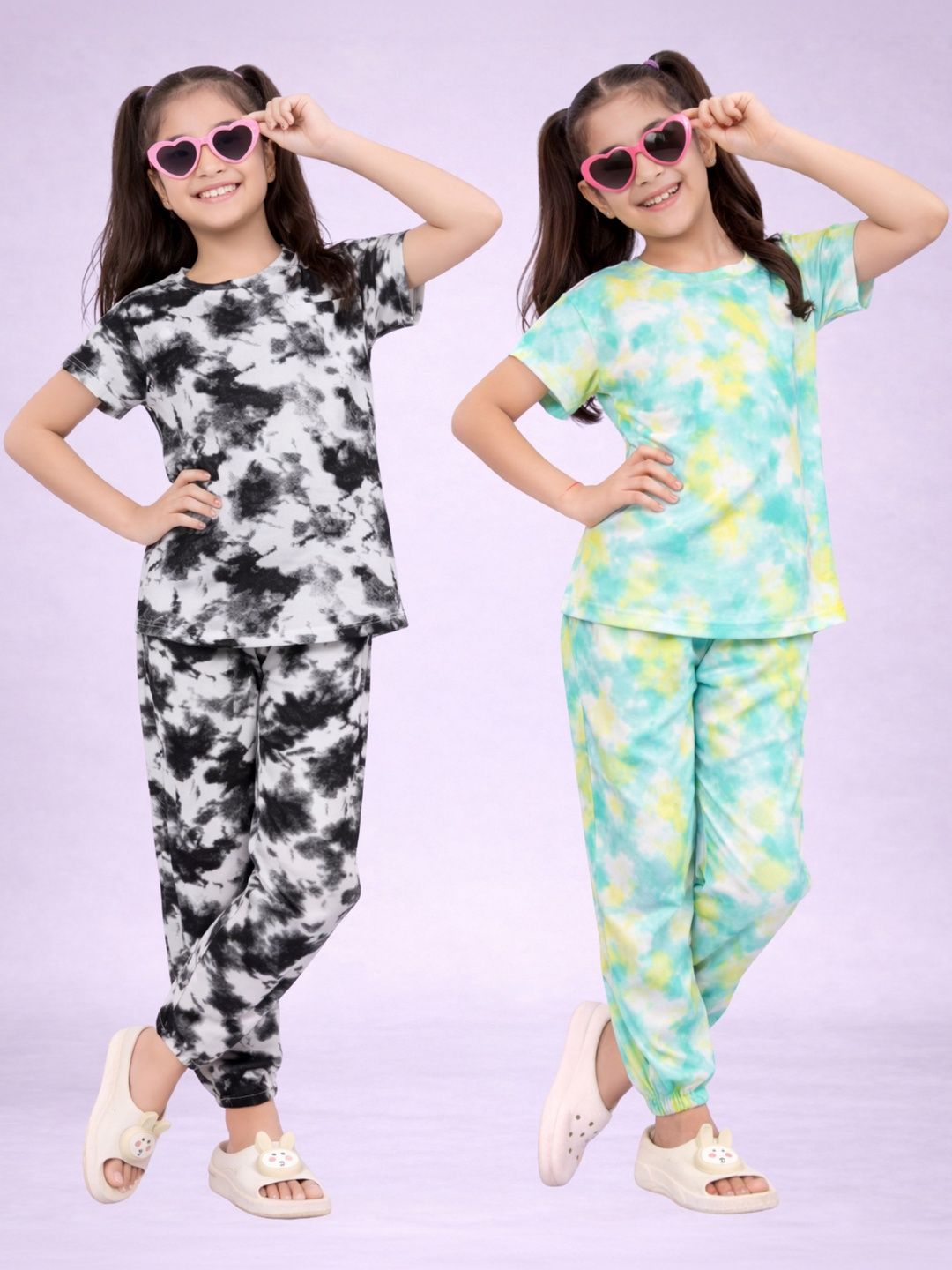 LITBABY Girls Printed Maxi Nightdress-image-31