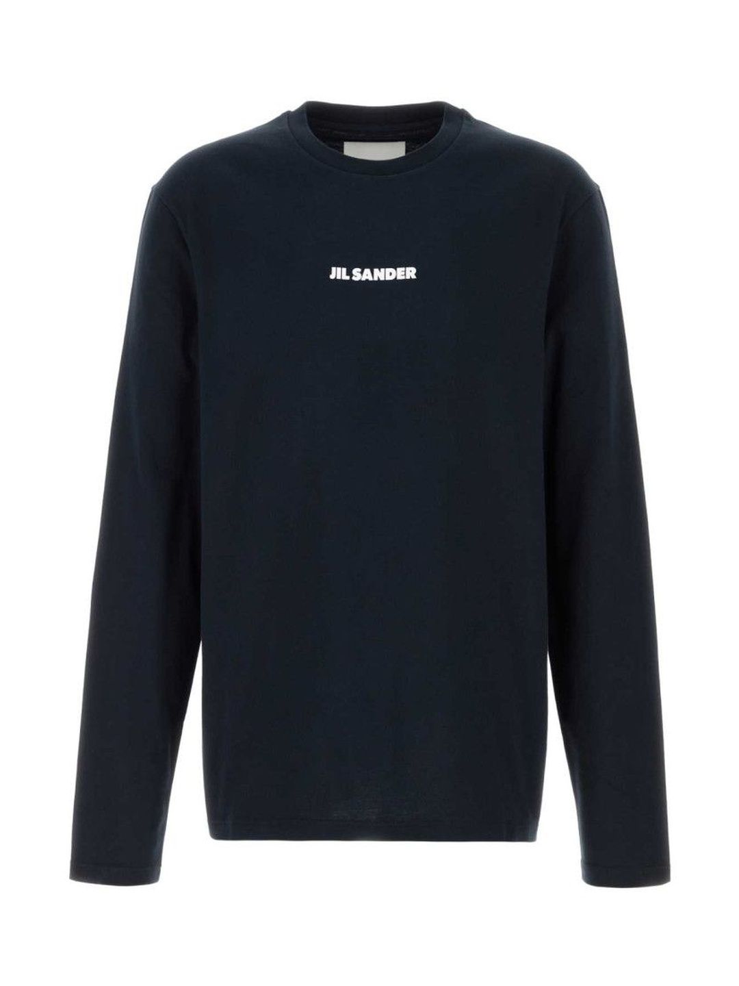 Jil Sander Navy Blue Logo T-Shirt-picture-42