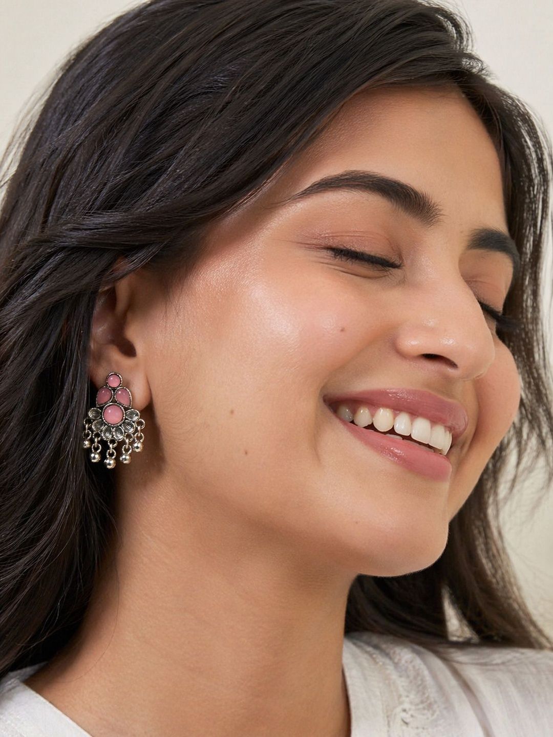 Anouk Geometric Drop Earrings-picture-33