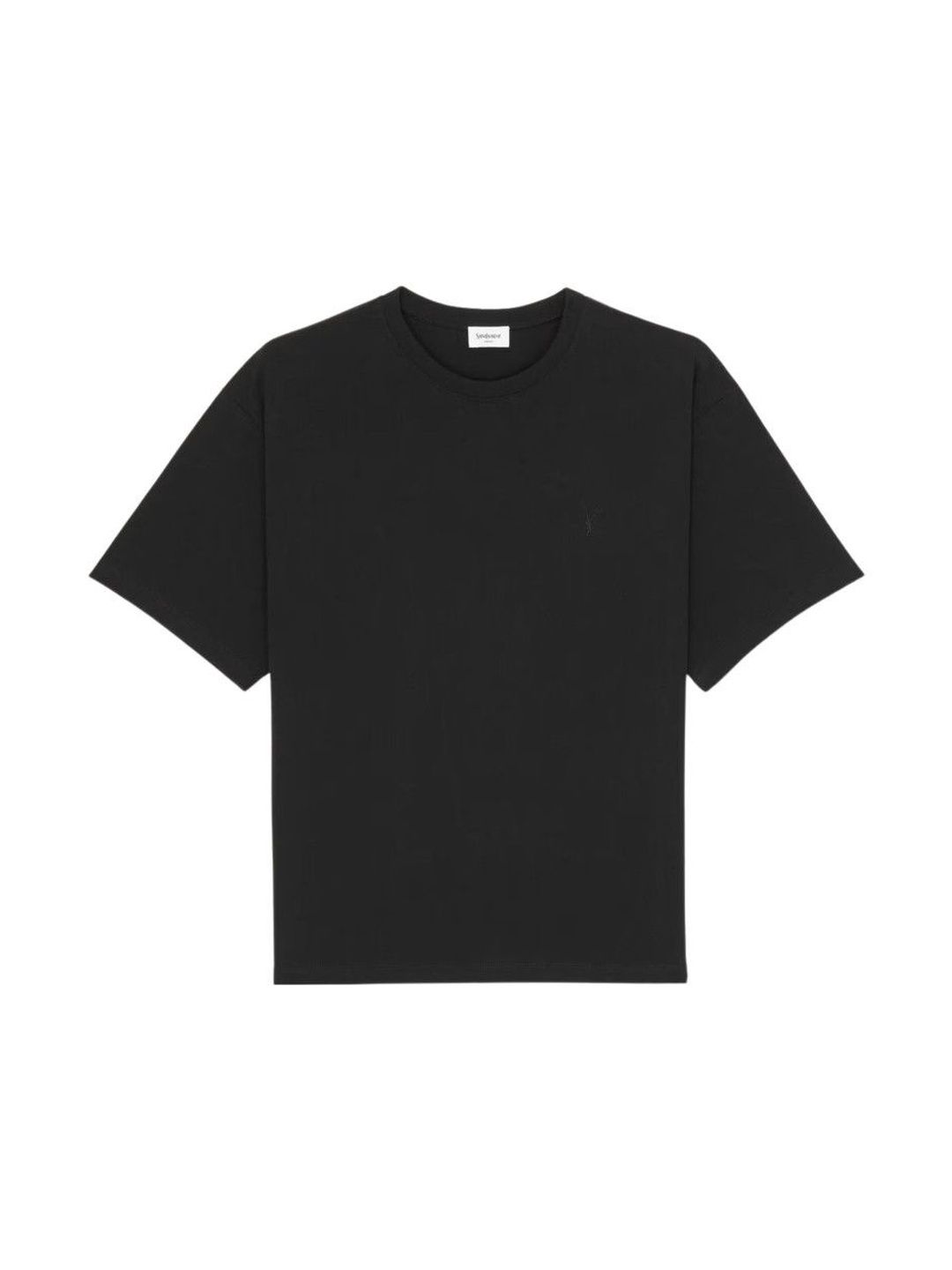 Saint Laurent Black Crew Neck T-Shirt-picture-31