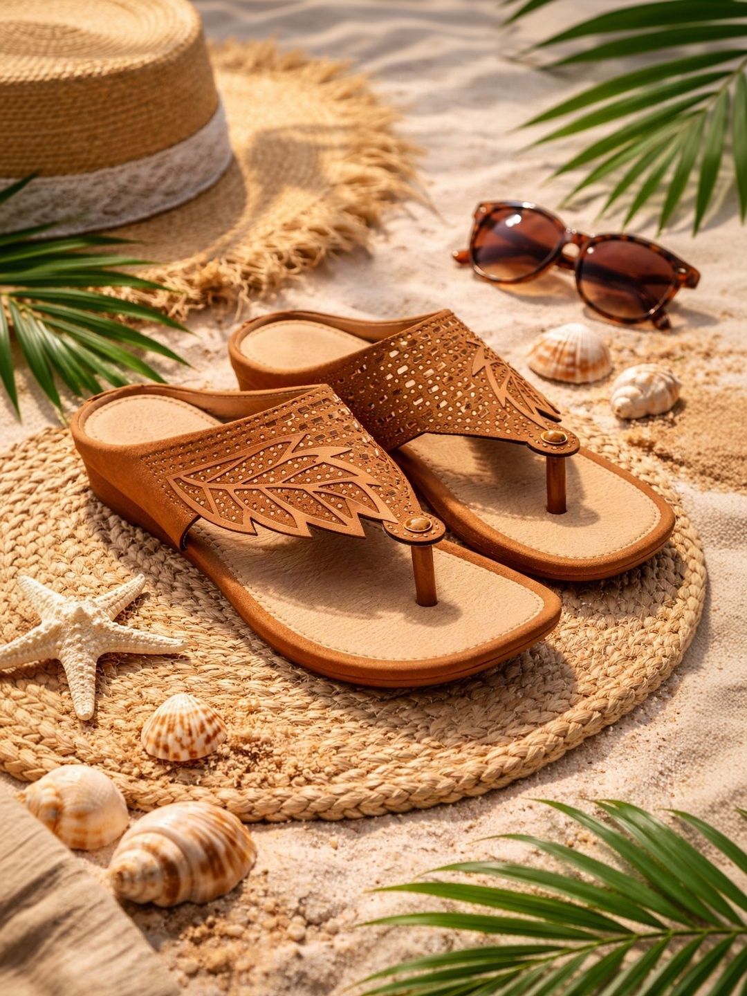 CORSICA Embellished Wedge Sandals-picture-47