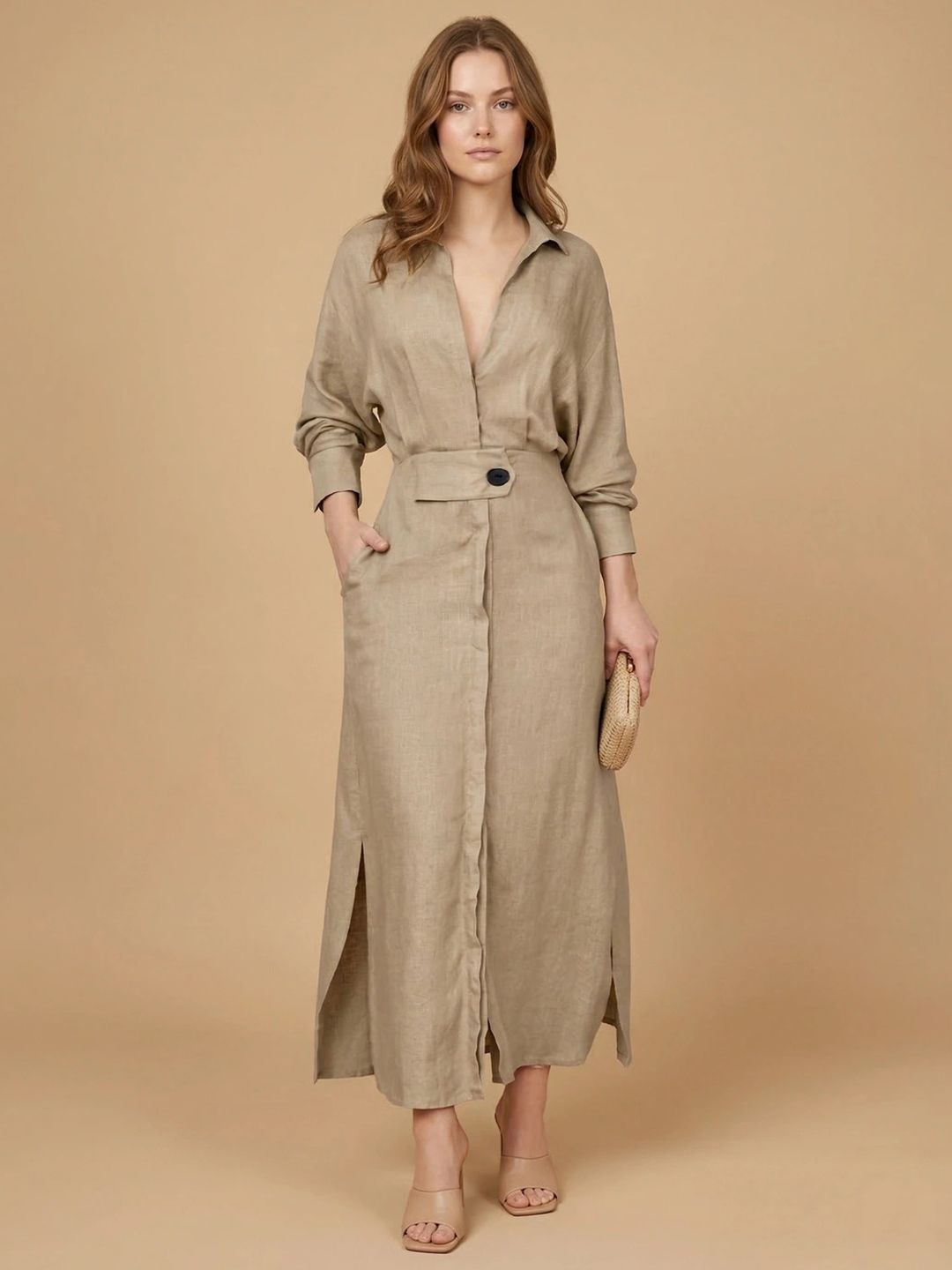 Suo A-Line Maxi Dress-image-8