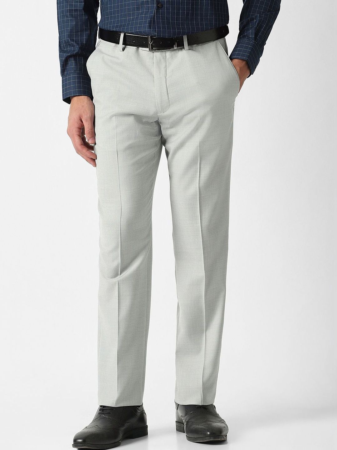 Van Heusen Men Slim Fit Trousers-picture-33
