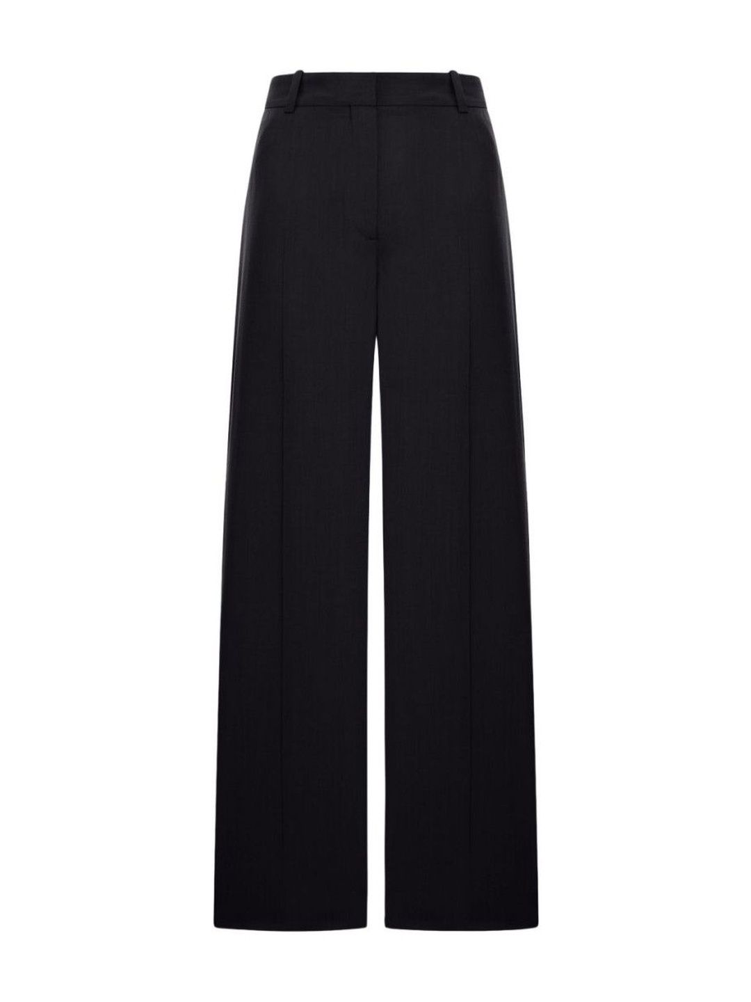 Toteme Black Wide Leg Trousers-image-30