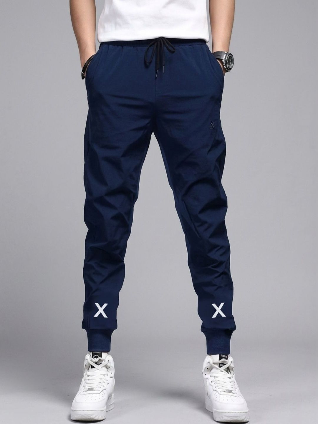 Metronaut Men Regular Fit Brand Logo Training Joggers-picture-18