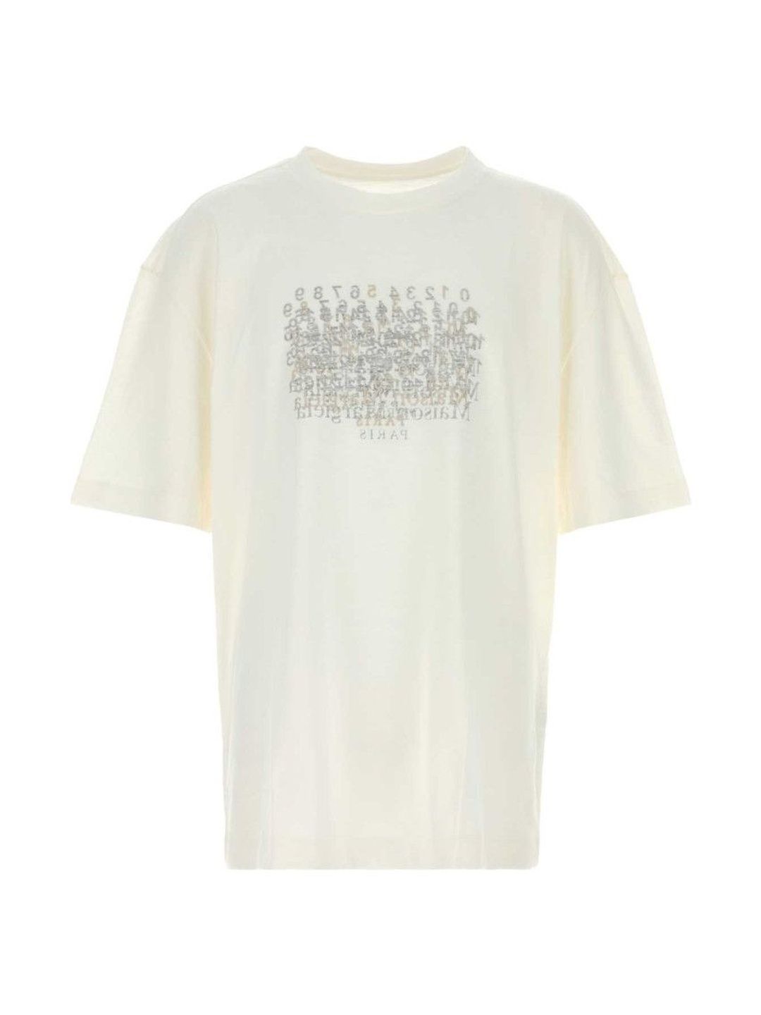 Maison Margiela Printed Round Neck Regular Sleeves Cotton T-Shirt-picture-31