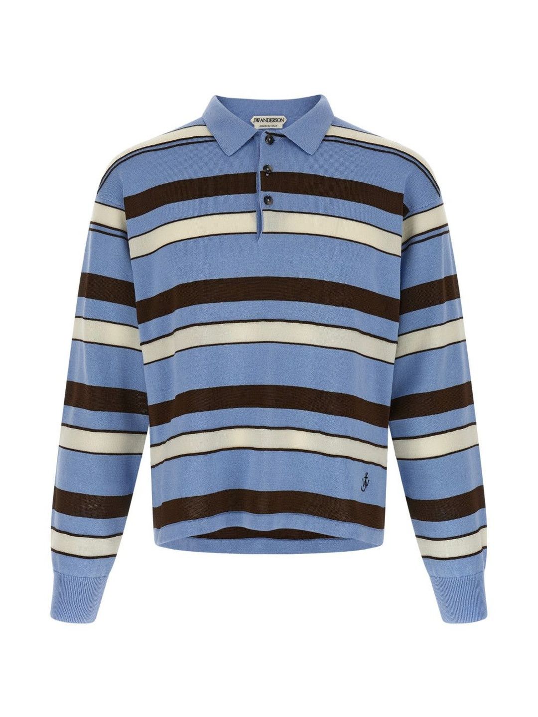 JW Anderson Multi Color Logo Striped Polo-picture-24