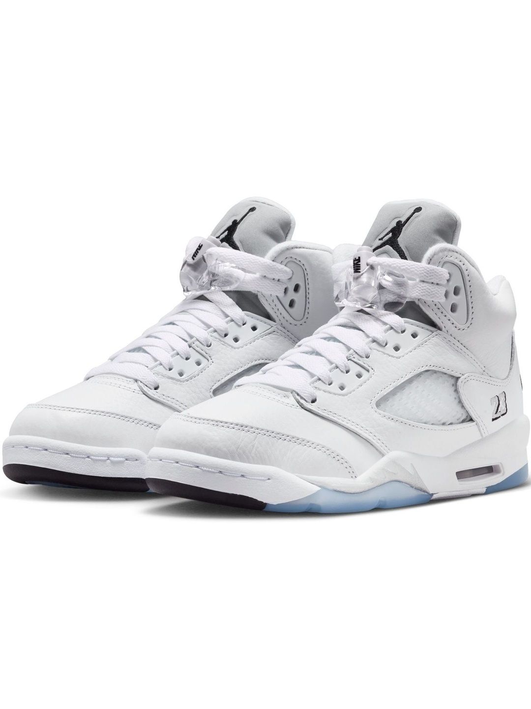 Nike Air Jordan 5 Retro OG White Metallic Big Kids' Shoes-picture-45