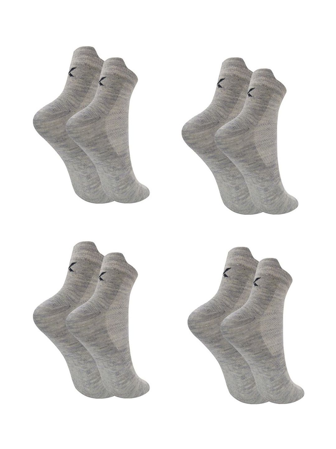 Xjarvis Women Pack of 4 Cotton Ankle Length Socks-picture-44