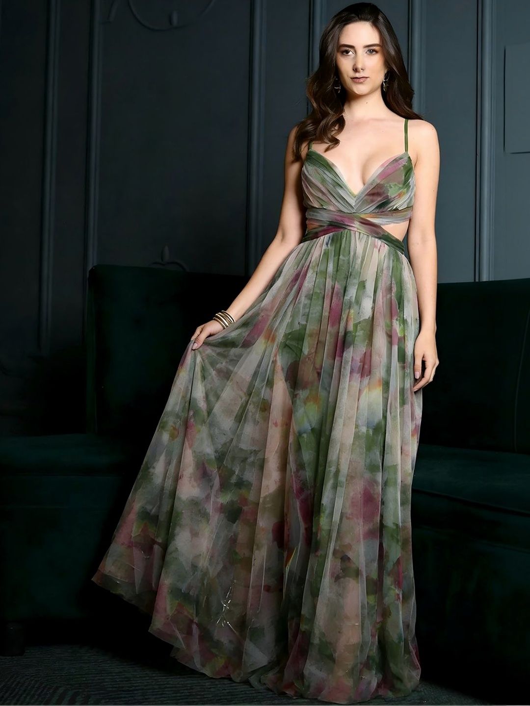 JC Mode Floral Print Maxi Dress-picture-18