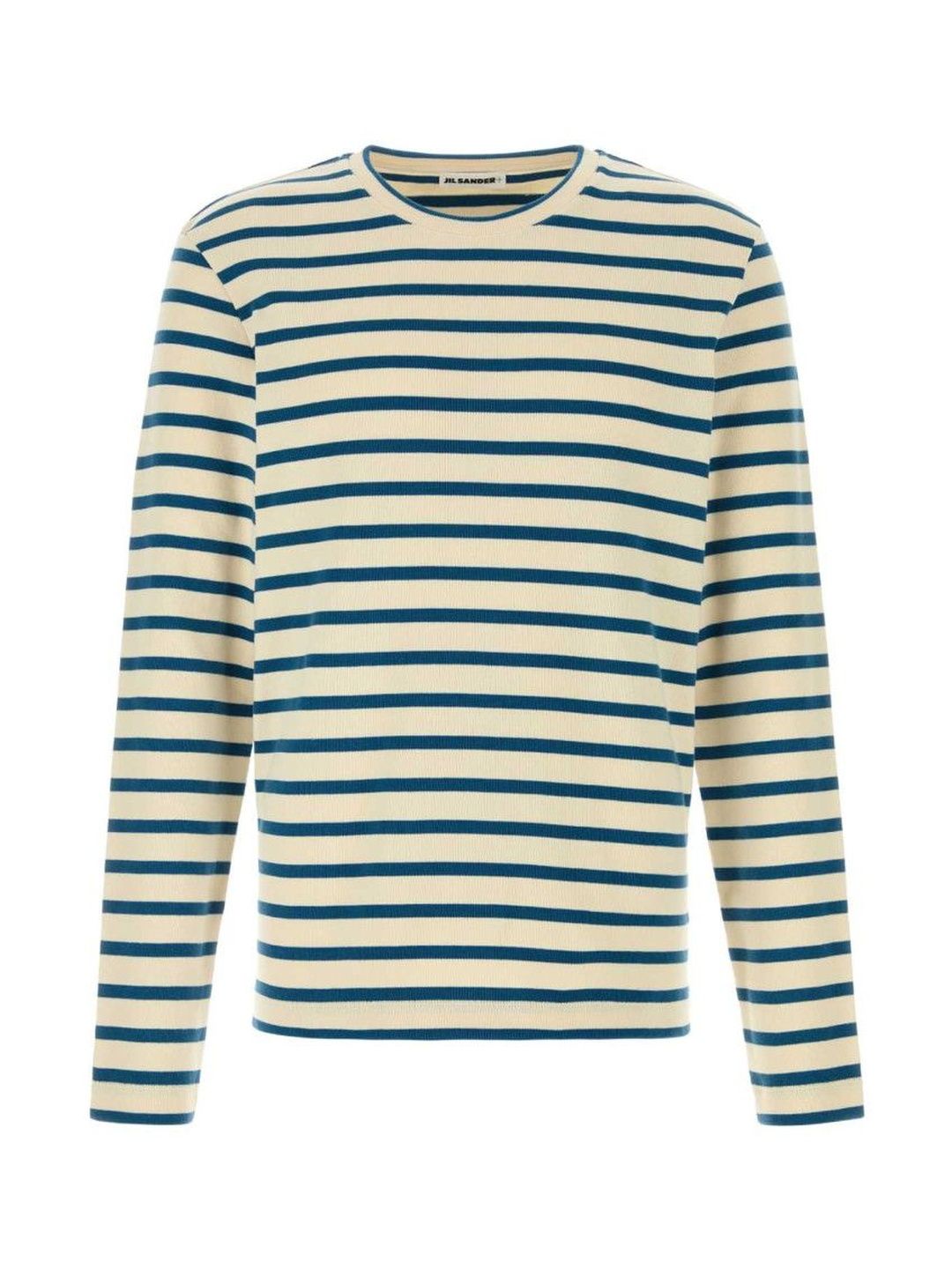 Jil Sander White Striped T-Shirt-picture-34