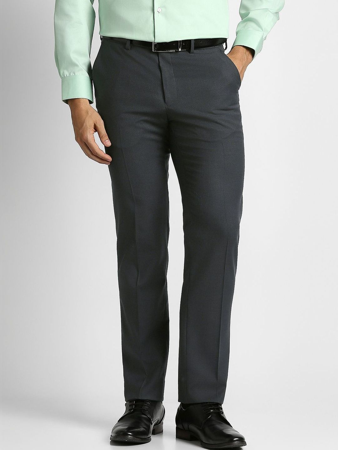 Van Heusen Men Slim Fit Trousers-picture-33