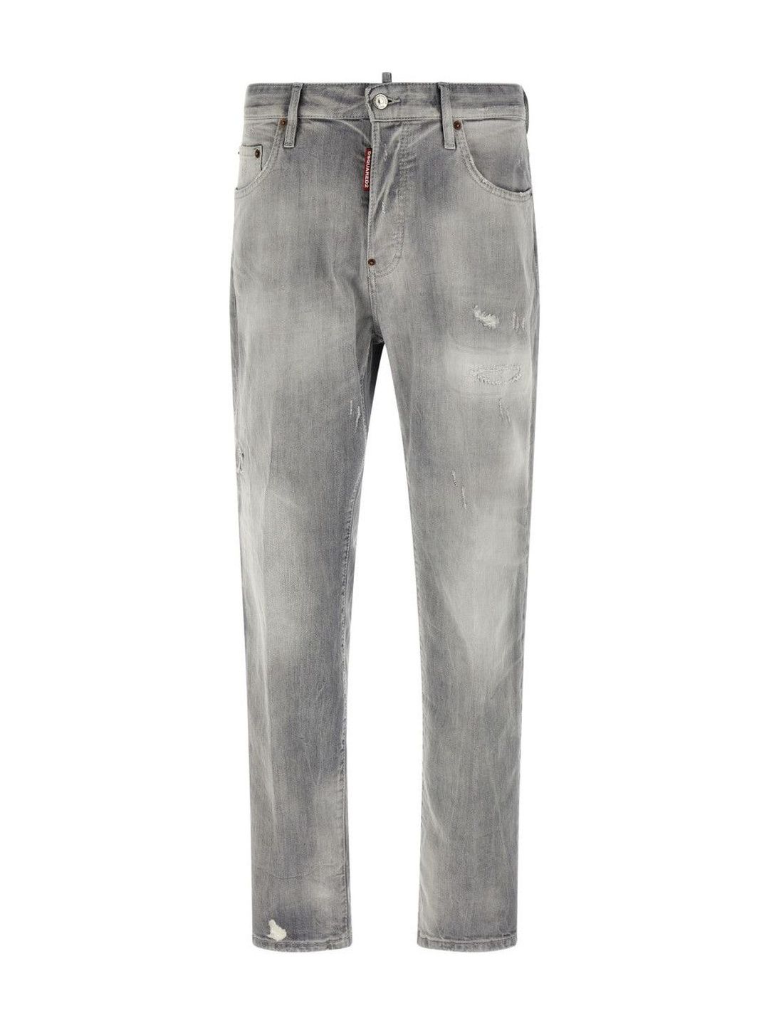 Dsquared2 Grey Denim Jeans-image-8