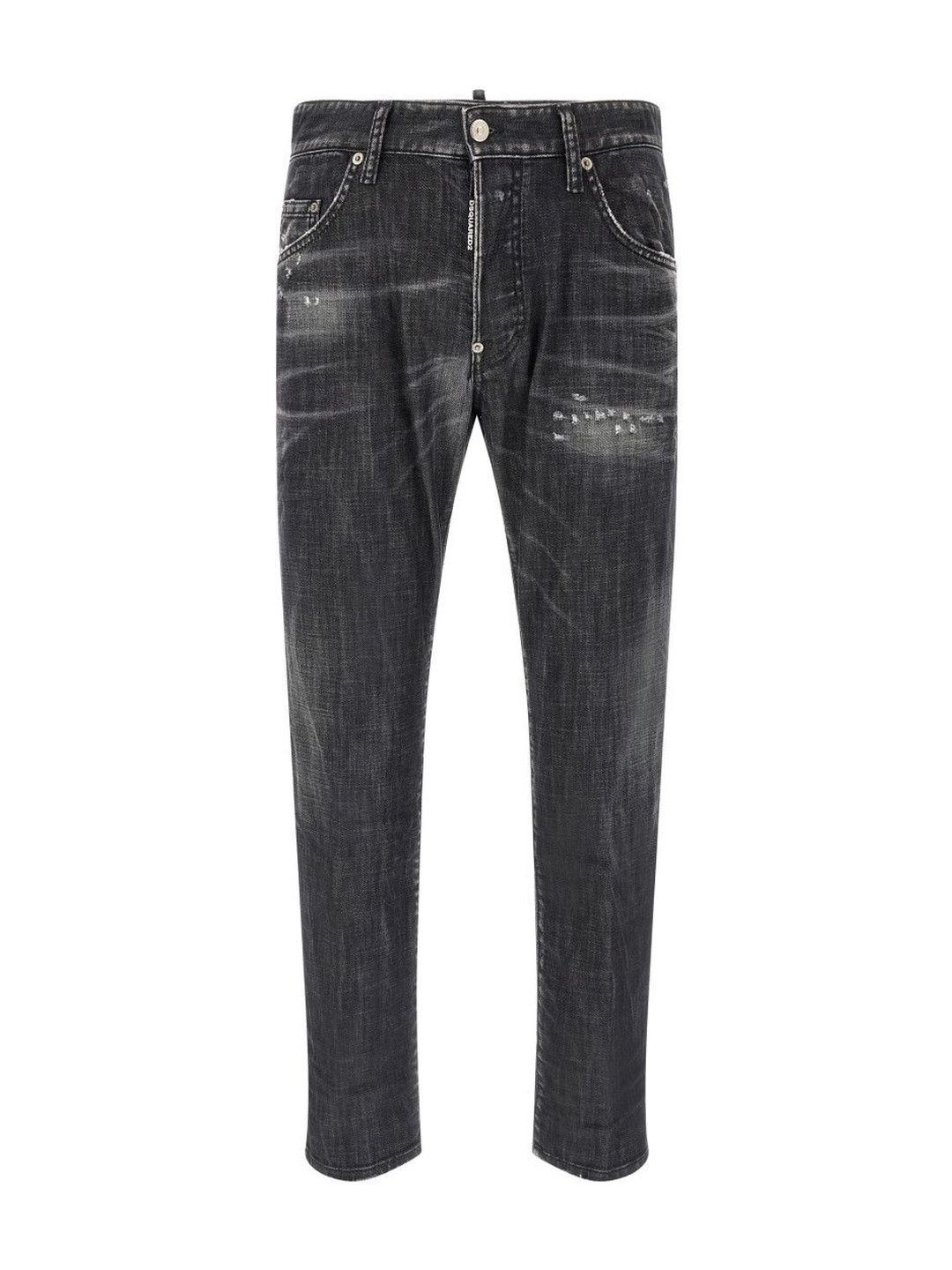 Dsquared2 Grey Denim Jeans-image-1
