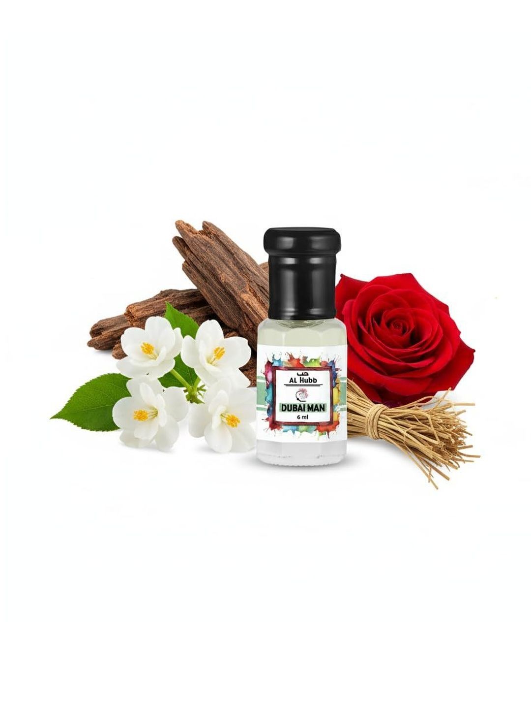 AL Hubb Dubai Man Long Lasting Attar - 6 ml-image-11