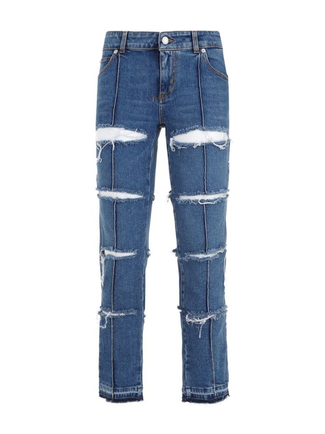 Alexander McQueen Denim Blue Stone Wash Jeans-picture-54