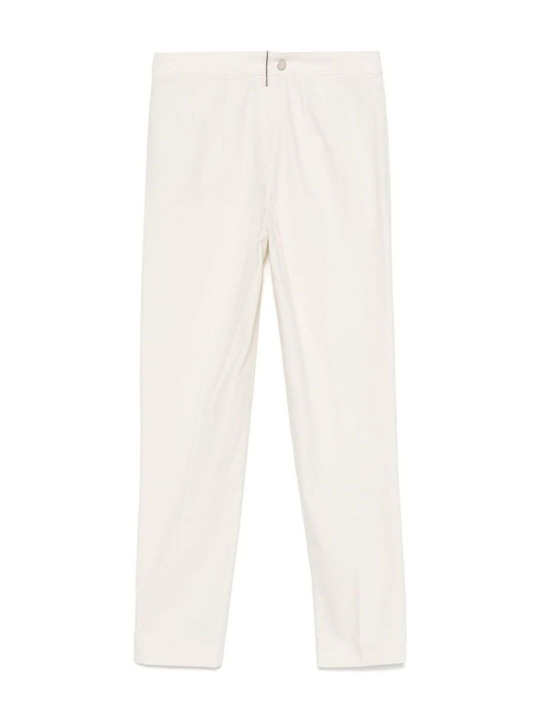 Brunello Cucinelli White Classic Trousers-picture-35