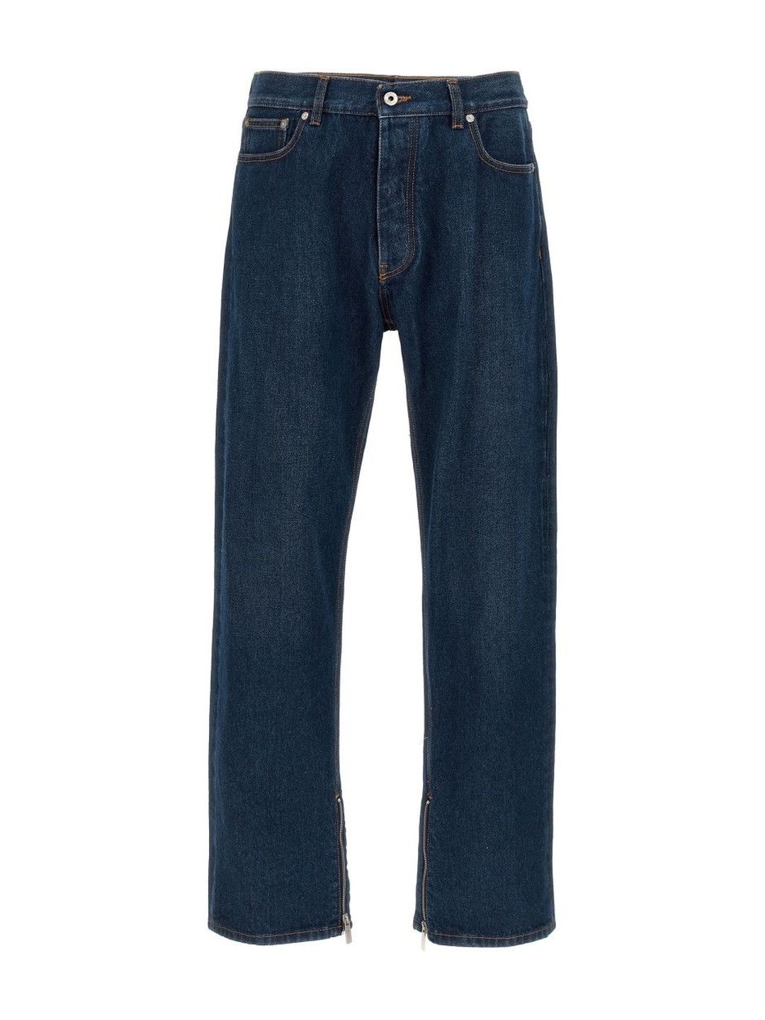 Off-White Blue Arr Zip Skate Jeans-image-17
