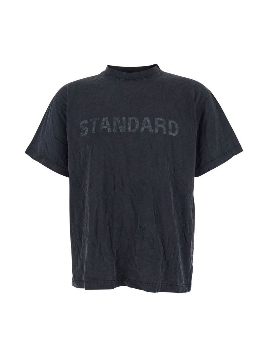 balenciaga Black Crewneck Logo T-Shirt-picture-46