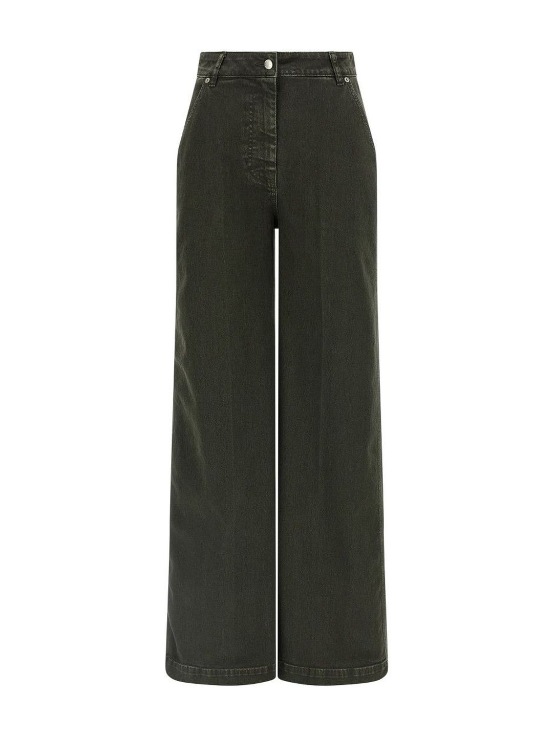 Nude Black Wide Leg Jeans-picture-45