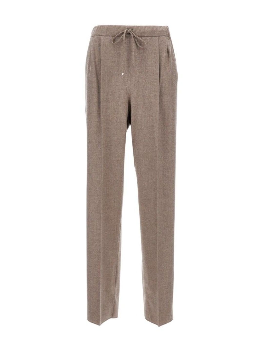 Max Mara Dark Grey Pleated Pant-image-10