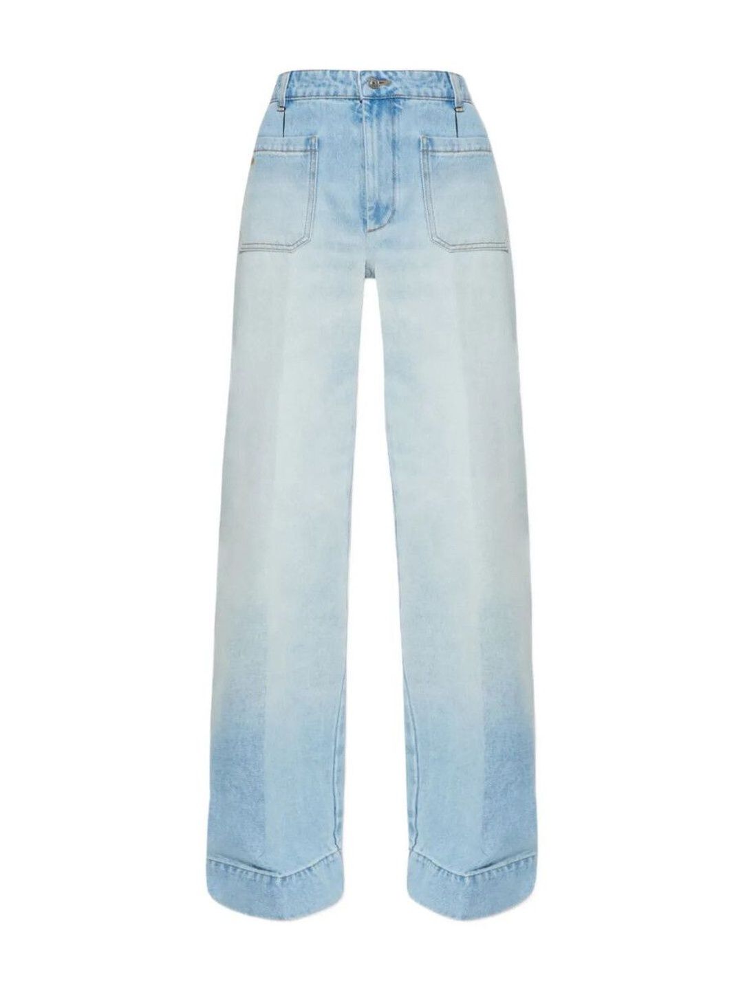 Victoria Beckham Blue High-Rise Jeans-picture-51