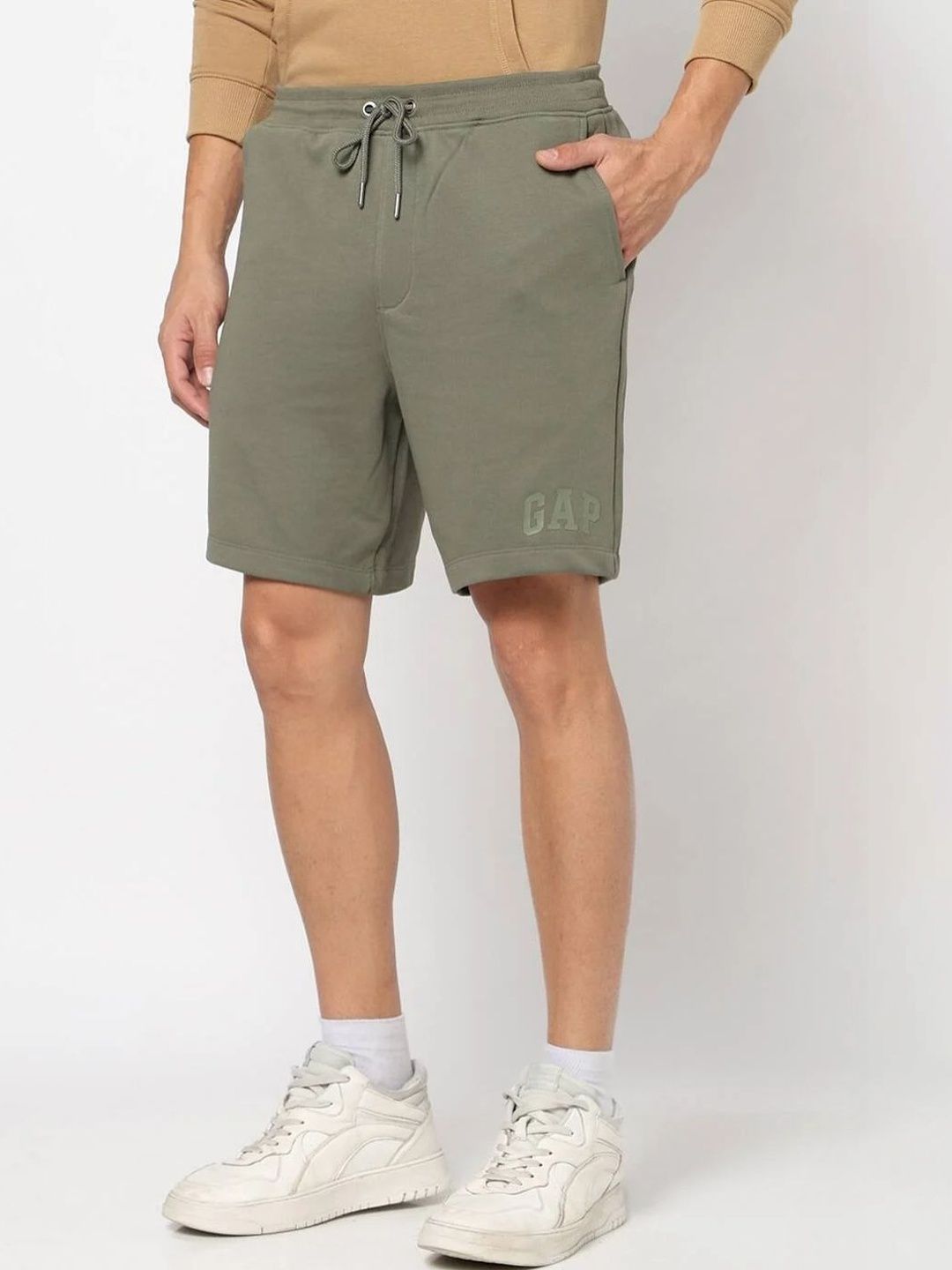 GAP Men Printed Cotton Knee Length Mid-Rise Bermuda Shorts-picture-14