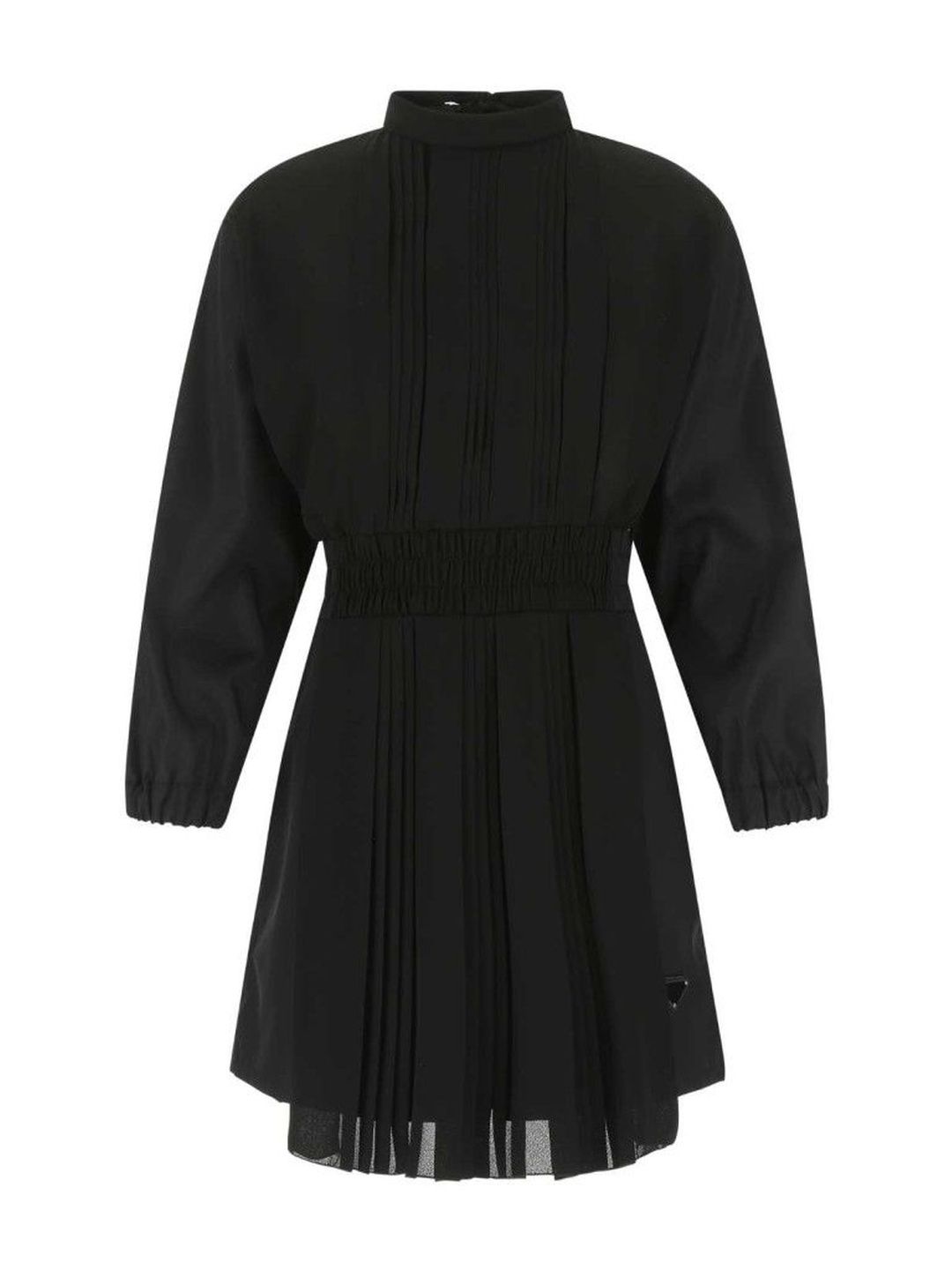 Prada Black Re-Nylon And Crepe Jumpsuit-picture-15