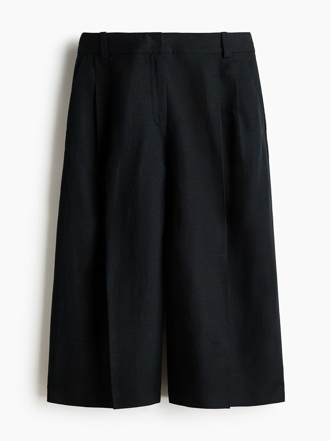 H&M Wide Linen-blend Culottes-picture-35