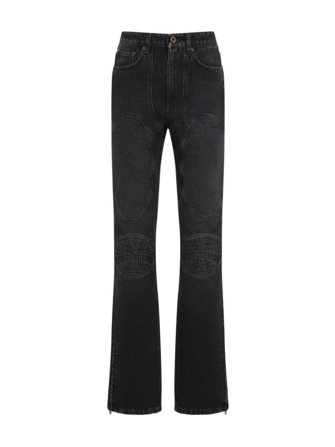 Jean Paul Gaultier Black Vintage Cotton Denim Jeans-image-43