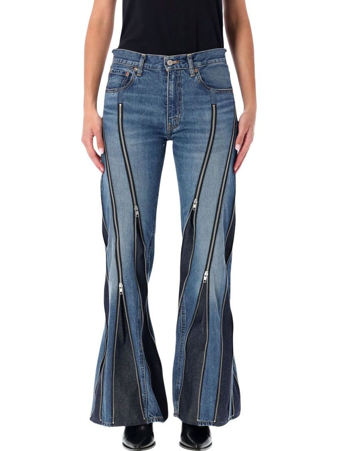 Junya Watanabe Blue Zipped Denim-picture-23