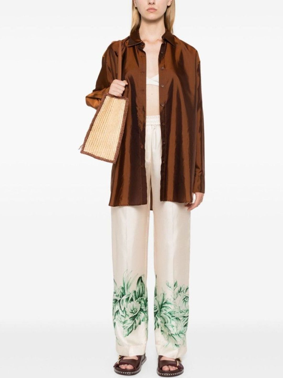 F.R.S For Restless Sleepers Beige Callisto Pants-picture-44