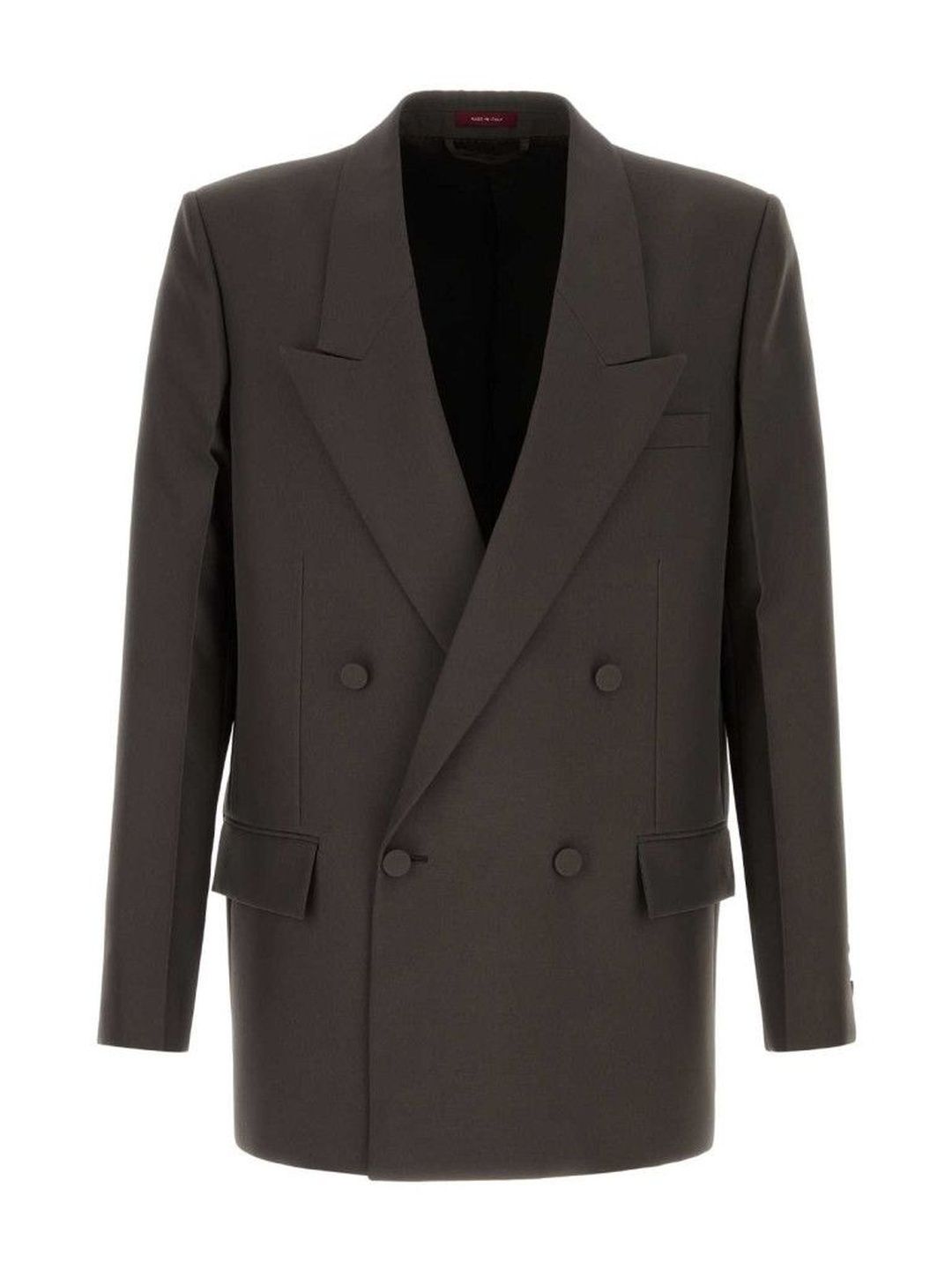 Gucci Brown Double-Breasted Blazer-picture-11