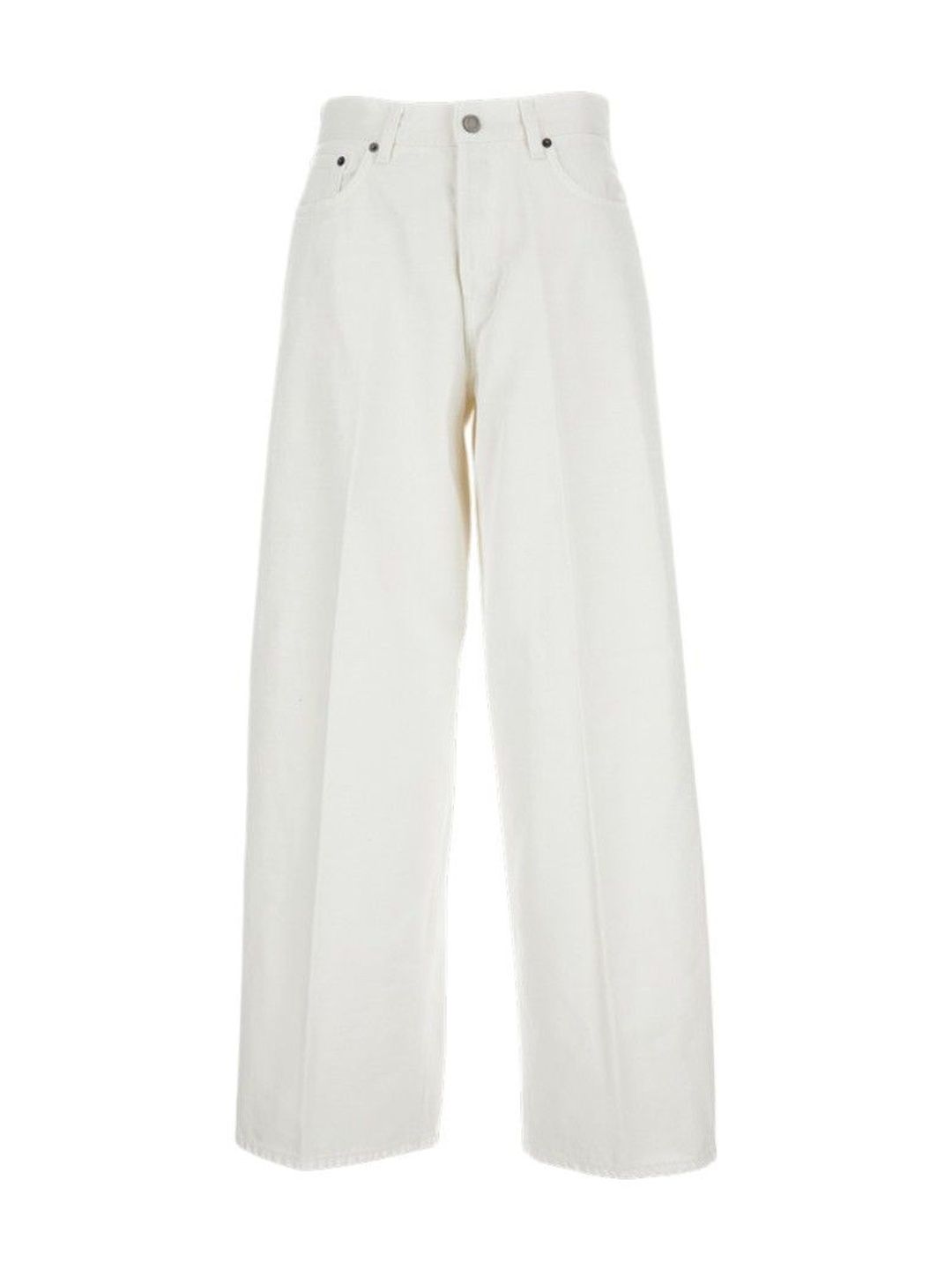 Haikure Ecru Wide-Leg Jeans-picture-57