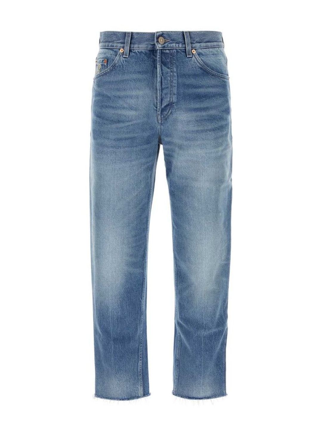 Gucci Blue Straight Denim Jeans-picture-38