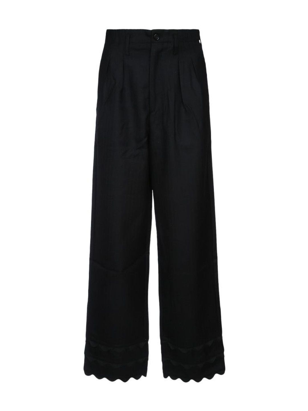 Bode Black Wide Leg Pant-image-32