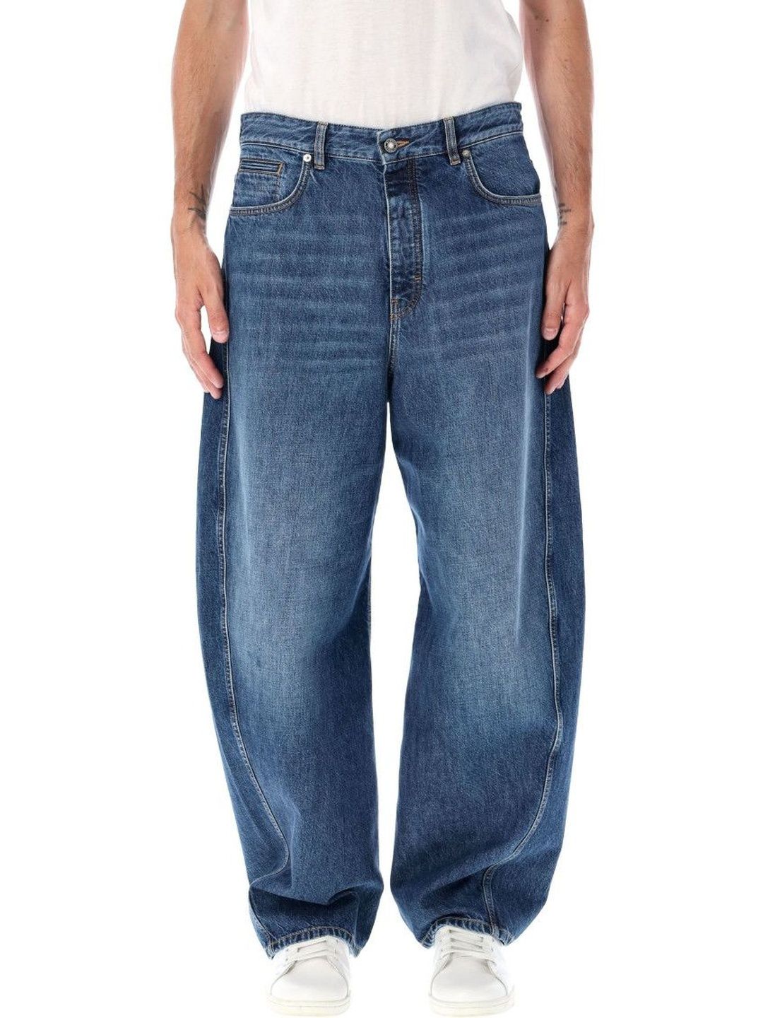 Givenchy Blue Relaxed-Fit Jeans-image-16