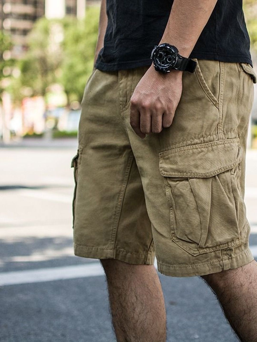 Suo Men Cargo Shorts-picture-27