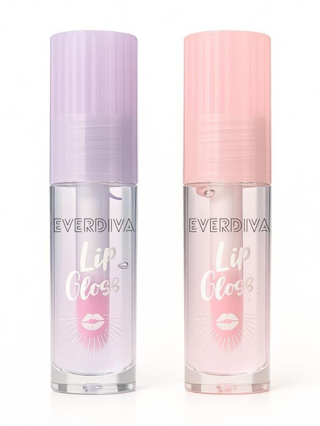 everdiva Set Of 2 Hydrating Waterproof Lip Gloss - 10 ml Each-image-8