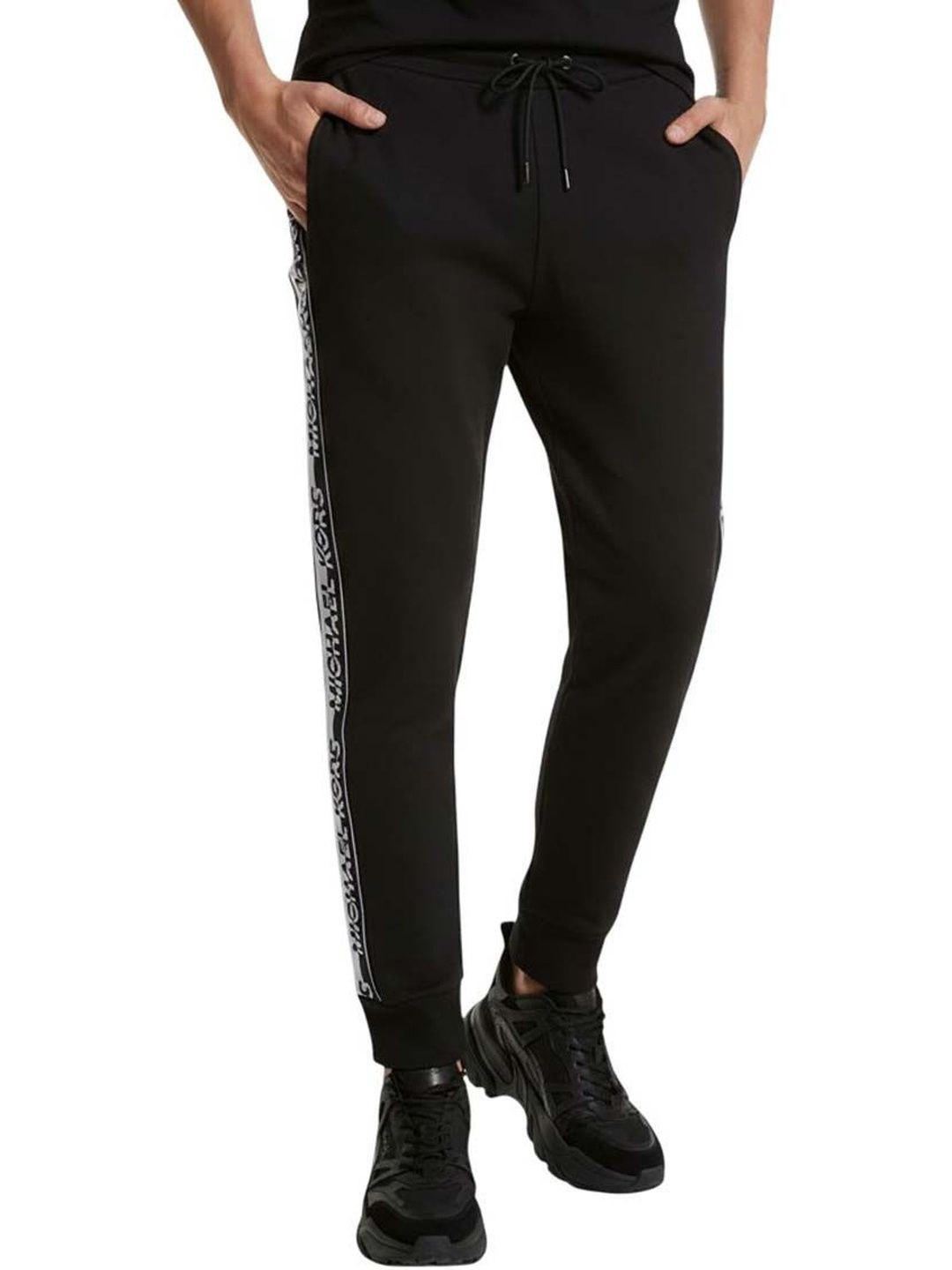 Michael Kors Black Logo Tape Joggers-picture-14