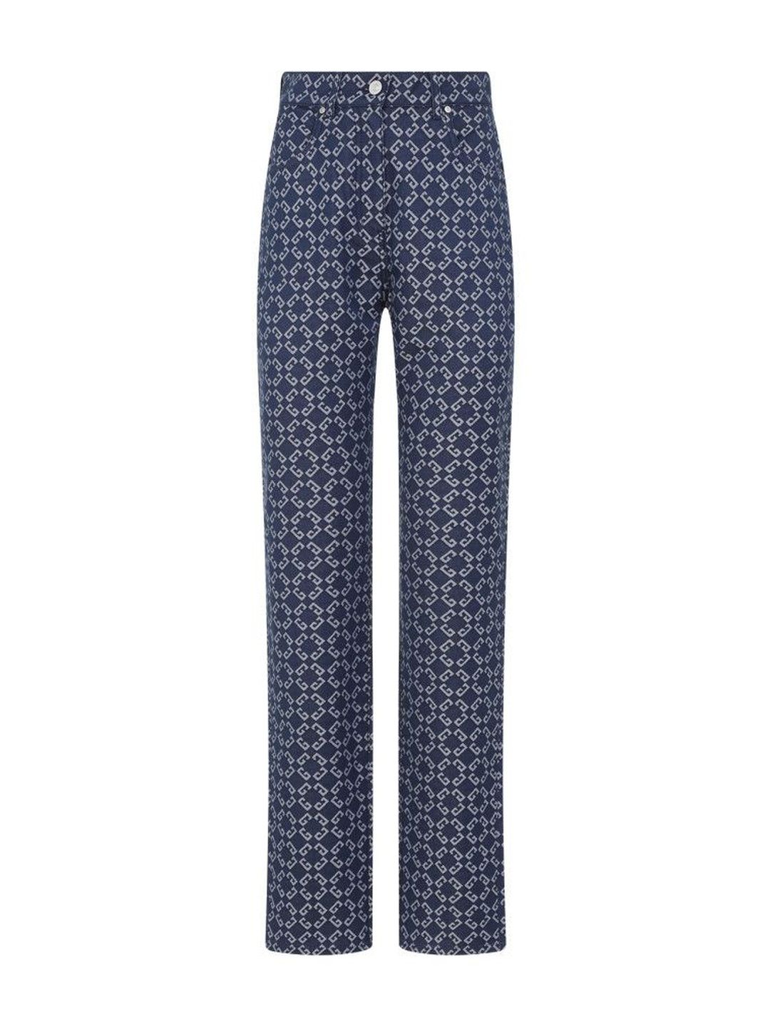 Givenchy Blue Monogram Denim Jeans-picture-13